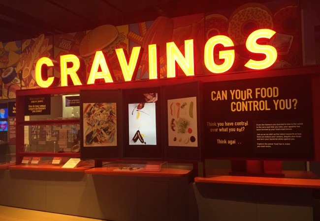 Cravings at the Science Museum, part 3 of my Travel Series!