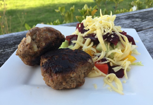 Bariatric approved rissole and burger patty recipe!