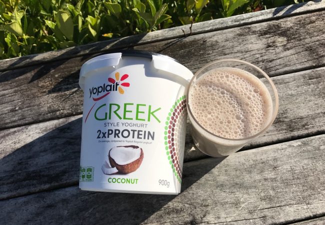 Yoplait Greek Yogurt Bounty Bar Protein Shake Recipe