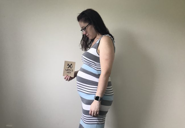 Pregnancy after bypass: Week 30 pregnancy diary