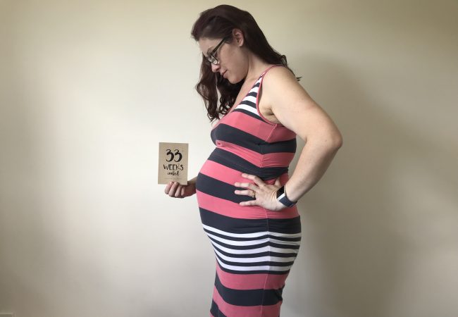 Pregnancy after bypass: Week 33 pregnancy diary