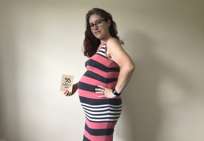 Pregnancy after bypass: Week 35 pregnancy diary