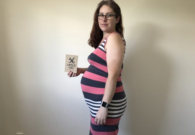 Pregnancy after bypass: Week 36 pregnancy diary