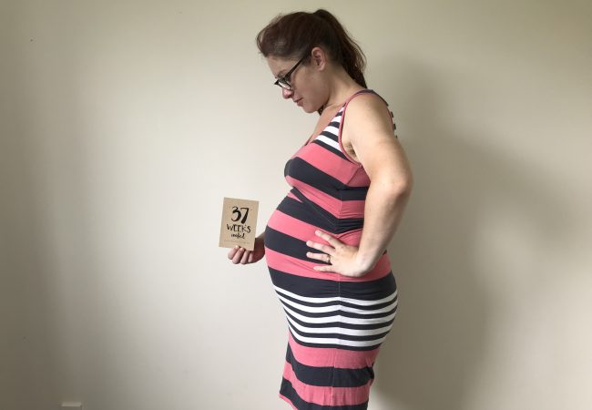 Pregnancy after bypass: Week 37 pregnancy diary